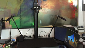 Beispiel Installation eines Museumsscanners Beispiel Installation eines Museumsscanners