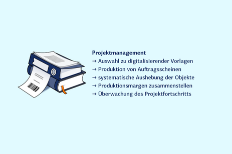 Retrodigitalisierung: Beauftragung Retrodigitalisierung: Beauftragung