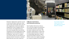 UB Frankfurt - Preserving jewish cultural heritage with scantoweb UB Frankfurt - Preserving jewish cultural heritage with scantoweb