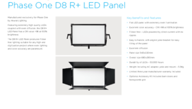 Phase One D8 LED-Panel Phase One D8 LED-Panel