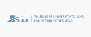 Thüringer Universitäts- und Landesbibliothek Jena Thüringer Universitäts- und Landesbibliothek Jena