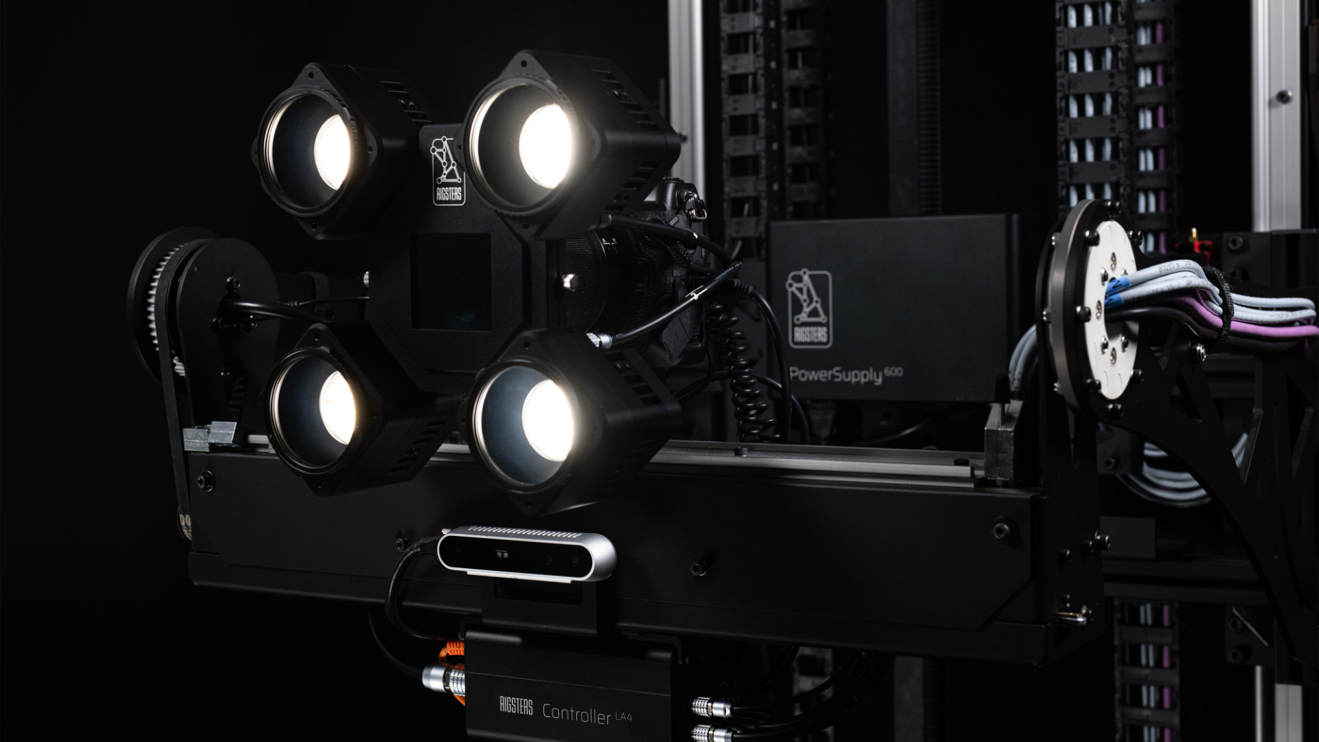 Offenes System für vorhandene Kamera- und Lichttechnik